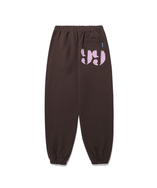 ISTKUNST（イストクンスト）の「99 PUNK SWEATPANTS_BROWN(IK2EFMPA00A)（スウェットパンツ・レディース・ブラウン・S/M/L）」の3枚目の写真