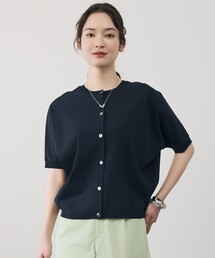 クレープストレッチドルマンスリーブ ニット