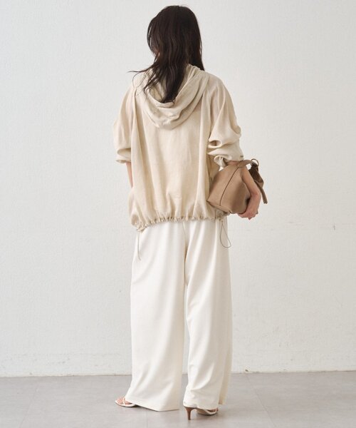 シアーZIPパーカー（パーカー）｜LOUNGEDRESS（ラウンジドレス）の