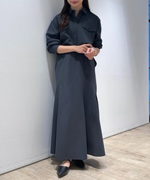 CADUNE | ドロストシャツワンピース(ワンピース)