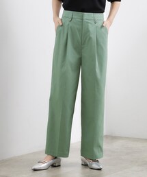 grove | 【ひんやり/洗濯機OK】きれい見えと快適さを両立する 春夏対応ワイドパンツ(その他パンツ)