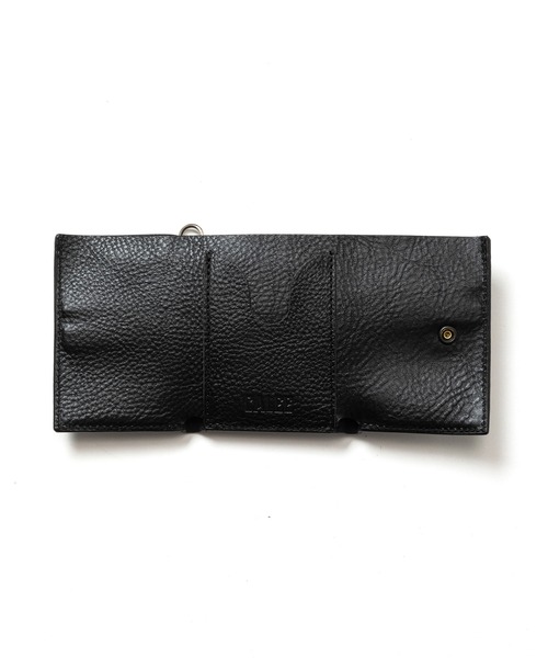 CALEE(キャリー)の「CALEE/キャリー STUDS LEATHER MULTI WALLET レザー財布 2026年 夏 夏服(財布・メンズ・ブラック・FREE)」の3枚目の写真