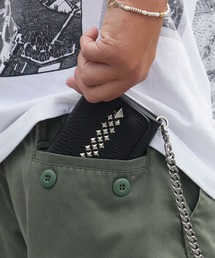 CALEE（キャリー）の「CALEE/キャリー STUDS LEATHER MULTI WALLET レザー財布  2026年 夏 夏服（財布）」