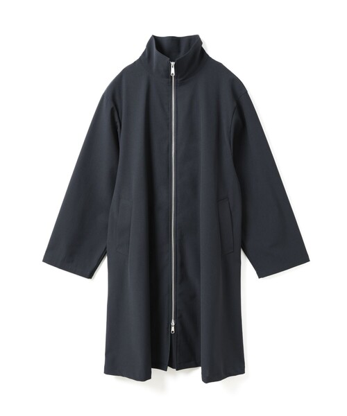 mizuiroind(ミズイロインド)の「mizuiro ind ハイネックジップコート(その他アウター・レディース・ネイビー/チャコールグレー/ブラック・FREE)」の3枚目の写真