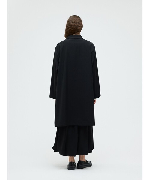 mizuiroind(ミズイロインド)の「mizuiro ind ハイネックジップコート(その他アウター・レディース・ネイビー/チャコールグレー/ブラック・FREE)」の10枚目の写真