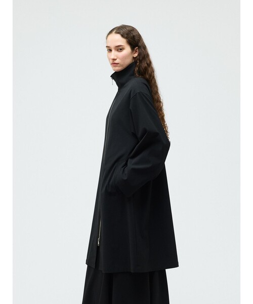 mizuiroind(ミズイロインド)の「mizuiro ind ハイネックジップコート(その他アウター・レディース・ネイビー/チャコールグレー/ブラック・FREE)」の14枚目の写真