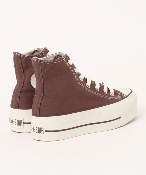 CONVERSE ALL STAR(コンバースオールスター)の「【直営店限定】ALL STAR LIFTED BP HI / オールスター リフテッド BP HI(スニーカー・レディース・ブラウン・4/3.5/9/9.5/8.5/8/4.5/5.5/6.5/7/7.5/3/5/10.5/11.5)」の12枚目の写真