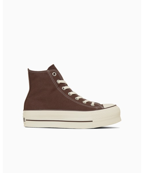 CONVERSE ALL STAR(コンバースオールスター)の「【直営店限定】ALL STAR LIFTED BP HI / オールスター リフテッド BP HI(スニーカー・レディース・ブラウン・4/3.5/9/9.5/8.5/8/4.5/5.5/6.5/7/7.5/3/5/10.5/11.5)」の4枚目の写真