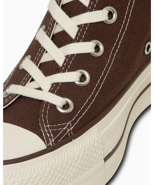 CONVERSE ALL STAR(コンバースオールスター)の「【直営店限定】ALL STAR LIFTED BP HI / オールスター リフテッド BP HI(スニーカー・レディース・ブラウン・4/3.5/9/9.5/8.5/8/4.5/5.5/6.5/7/7.5/3/5/10.5/11.5)」の8枚目の写真
