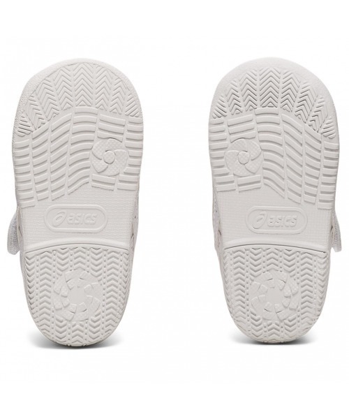 ASICS(アシックス)の「アシックス スクスク アミュレ ファースト SL(ベビーシューズ/ベビーソックス・キッズ・ホワイト×ゴールド/ホワイト・13.0cm/11.5cm/12.0cm/12.5cm/13.5cm)」の4枚目の写真
