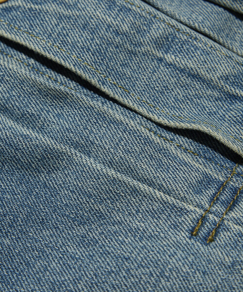 Lee(リー)の「Lee × FREAK'S STORE/リー 別注 COWBOY JACKET/カウボーイ デニムジャケット(ブルゾン・メンズ・ネイビー/インディゴブルー・LARGE/MEDIUM)」の18枚目の写真