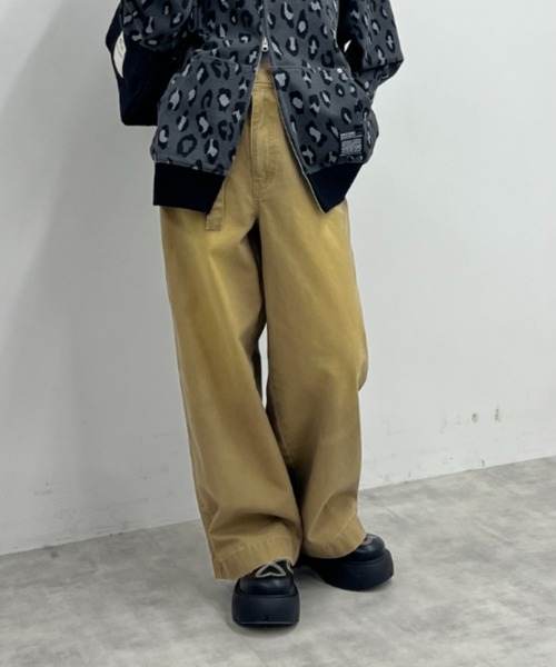 RODEO CROWNS WIDE BOWL(ロデオクラウンズワイドボウル)の「BAZOOKA パンツ(その他パンツ・レディース・ブルー/ブラック/ベージュ・SMALL/MEDIUM)」の2枚目の写真