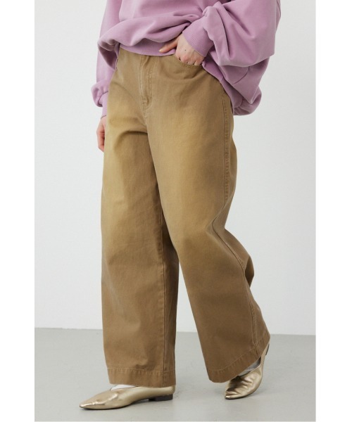 RODEO CROWNS WIDE BOWL(ロデオクラウンズワイドボウル)の「BAZOOKA パンツ(その他パンツ・レディース・ブルー/ブラック/ベージュ・SMALL/MEDIUM)」の4枚目の写真