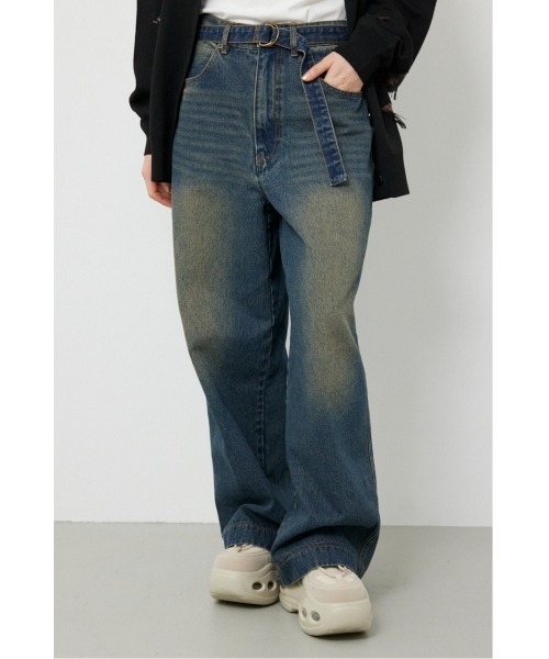 RODEO CROWNS WIDE BOWL(ロデオクラウンズワイドボウル)の「BAZOOKA パンツ(その他パンツ・レディース・ブルー/ブラック/ベージュ・SMALL/MEDIUM)」の14枚目の写真