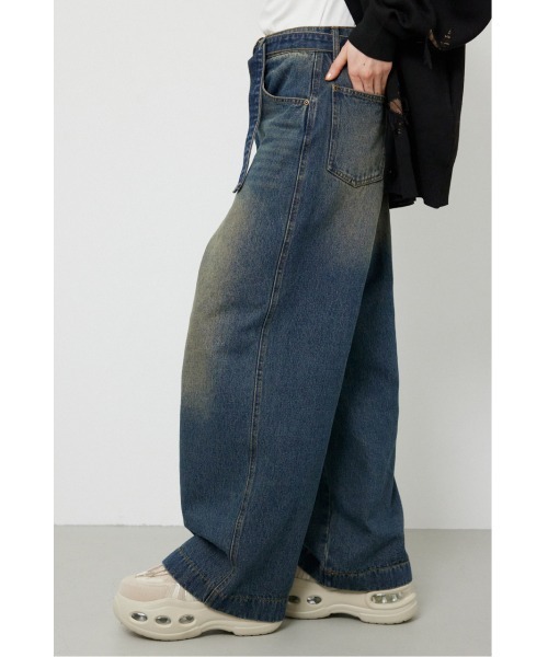 RODEO CROWNS WIDE BOWL(ロデオクラウンズワイドボウル)の「BAZOOKA パンツ(その他パンツ・レディース・ブルー/ブラック/ベージュ・SMALL/MEDIUM)」の15枚目の写真