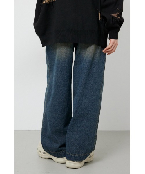 RODEO CROWNS WIDE BOWL(ロデオクラウンズワイドボウル)の「BAZOOKA パンツ(その他パンツ・レディース・ブルー/ブラック/ベージュ・SMALL/MEDIUM)」の16枚目の写真