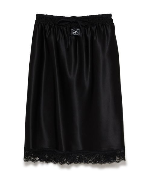 SORIN(ソリン )の「Satin Layered Midi Skirt/サテン レイヤードミディスカート(スカート・レディース・ホワイト/ライトピンク/ブラック・38)」の18枚目の写真