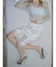 SORIN（ソリン　）の「Satin Layered Midi Skirt/サテン レイヤードミディスカート（スカート）」