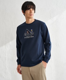 ikka | ポンチ刺繍ロンT(Tシャツ/カットソー)