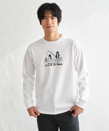 ポンチ刺繍ロンT