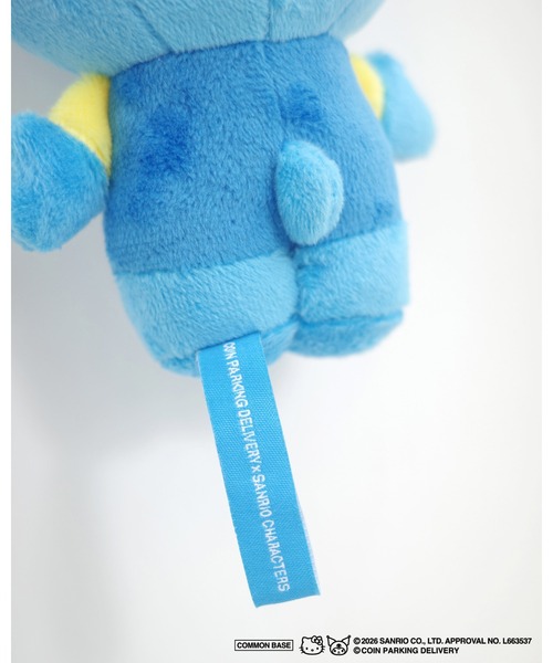 COIN PARKING DELIVERY × SANRIO CHARACTERS Plush Key Holder (ハロー