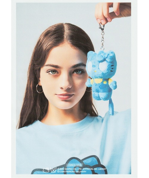 COIN PARKING DELIVERY × SANRIO CHARACTERS Plush Key Holder (ハロー