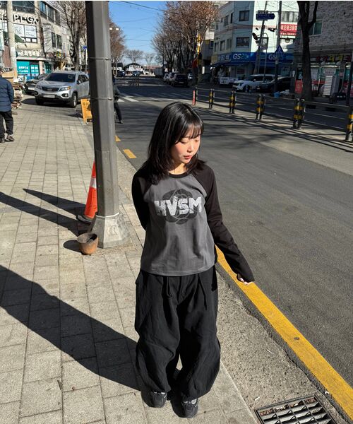 HAVISM（ヘビズム）の「ROSE RAGLAN L/S TEE(WINE)（Tシャツ/カットソー・レディース・その他・ONE SIZE）」の7枚目の写真