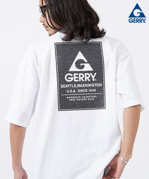 GERRY（ジェリー）の「【GERRY】別注 プリント 半袖Tシャツ（Tシャツ/カットソー・メンズ・カーキ/ブラック/ホワイト系/ホワイト系1/ホワイト系2/ブラック系5/ブルー/ライトグレー系1/ブラック系2/カーキ系2/ブルー系2/ホワイト系3/ライトグレー系3/ブラック系4/カーキ系4/ブルー系4/ホワイト系5/ホワイト/ライトグレー/ライトグレー系/ブラック系1/ライトグレー系2/ブラック系3/カーキ系3/ブルー系3/ホワイト系4/カーキ系5/ブルー系5/ブラック系/カーキ系/ブルー系/カーキ系1/ブルー系1/ライトグレー系4/ライトグレー系5・SMALL/MEDIUM/LARGE/X-LARGE）」の8枚目の写真