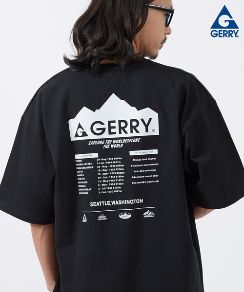 GERRY（ジェリー）の「【GERRY】別注 プリント 半袖Tシャツ（Tシャツ/カットソー・メンズ・カーキ/ブラック/ホワイト系/ホワイト系1/ホワイト系2/ブラック系5/ブルー/ライトグレー系1/ブラック系2/カーキ系2/ブルー系2/ホワイト系3/ライトグレー系3/ブラック系4/カーキ系4/ブルー系4/ホワイト系5/ホワイト/ライトグレー/ライトグレー系/ブラック系1/ライトグレー系2/ブラック系3/カーキ系3/ブルー系3/ホワイト系4/カーキ系5/ブルー系5/ブラック系/カーキ系/ブルー系/カーキ系1/ブルー系1/ライトグレー系4/ライトグレー系5・SMALL/MEDIUM/LARGE/X-LARGE）」の12枚目の写真