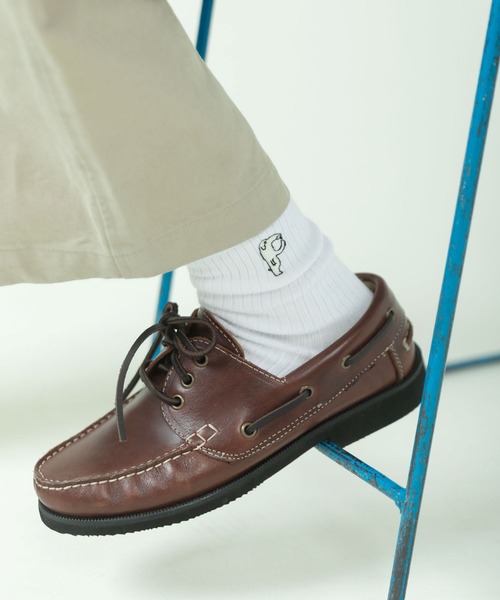 PAR ICI(パーリッシィ)の「むろいなつみ×ぱーりっしぃ P DOG刺繍ソックス(ソックス/靴下・レディース・ホワイト・FREE)」の3枚目の写真