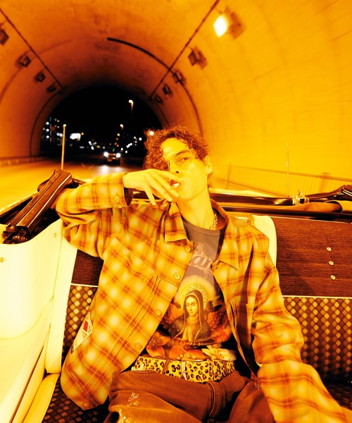 glamb（グラム）の「Hair Calf Belt / ヘアカーフベルト（ベルト・メンズ・ベージュ/ブラック・FREE）」の13枚目の写真