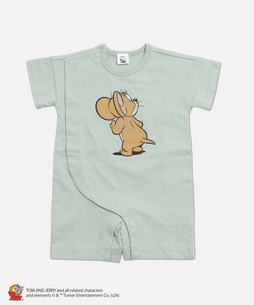 Tom＆Jerry（トムアンドジェリー）の「〈トムとジェリー〉半袖カバーオール（ロンパース・キッズ・D/C/B/A・60cm/80ｃｍ/70cm）」の2枚目の写真