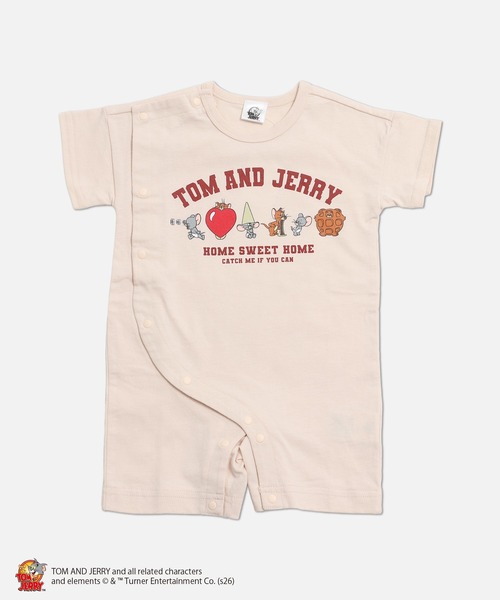 Tom＆Jerry（トムアンドジェリー）の「〈トムとジェリー〉半袖カバーオール（ロンパース・キッズ・D/C/B/A・60cm/80ｃｍ/70cm）」の3枚目の写真