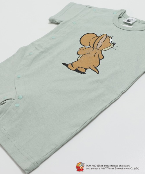 Tom＆Jerry（トムアンドジェリー）の「〈トムとジェリー〉半袖カバーオール（ロンパース・キッズ・D/C/B/A・60cm/80ｃｍ/70cm）」の14枚目の写真