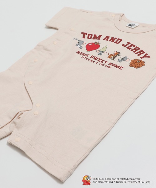 Tom＆Jerry（トムアンドジェリー）の「〈トムとジェリー〉半袖カバーオール（ロンパース・キッズ・D/C/B/A・60cm/80ｃｍ/70cm）」の16枚目の写真