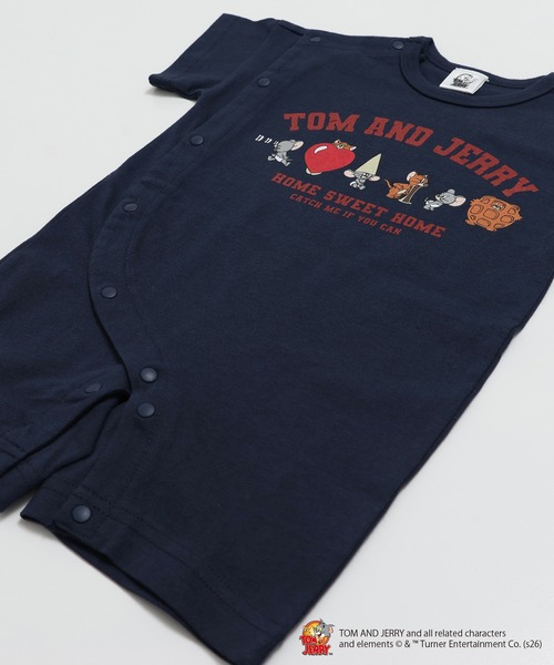 Tom＆Jerry（トムアンドジェリー）の「〈トムとジェリー〉半袖カバーオール（ロンパース・キッズ・D/C/B/A・60cm/80ｃｍ/70cm）」の17枚目の写真