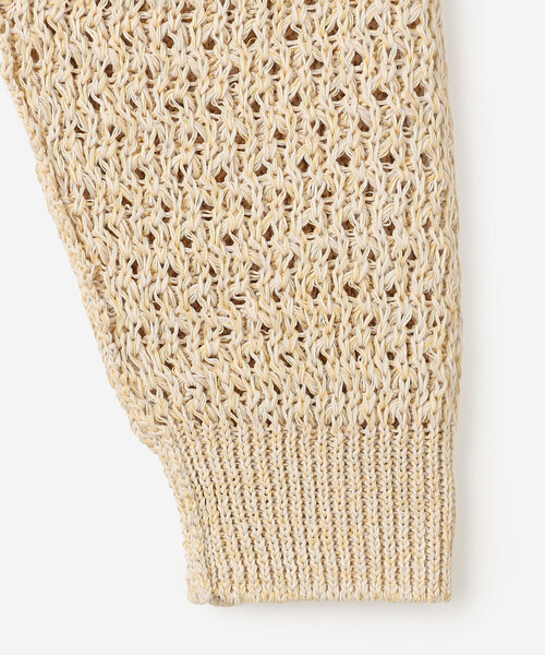 UNFIL（アンフィル）の「UNFIL | ハニーコンボ メッシュニットプルオーバー WOMEN（ニット/セーター・レディース・ブルー系その他5/ホワイト系その他・1）」の6枚目の写真