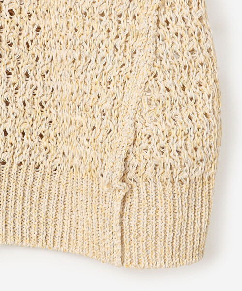 UNFIL（アンフィル）の「UNFIL | ハニーコンボ メッシュニットプルオーバー WOMEN（ニット/セーター・レディース・ブルー系その他5/ホワイト系その他・1）」の7枚目の写真