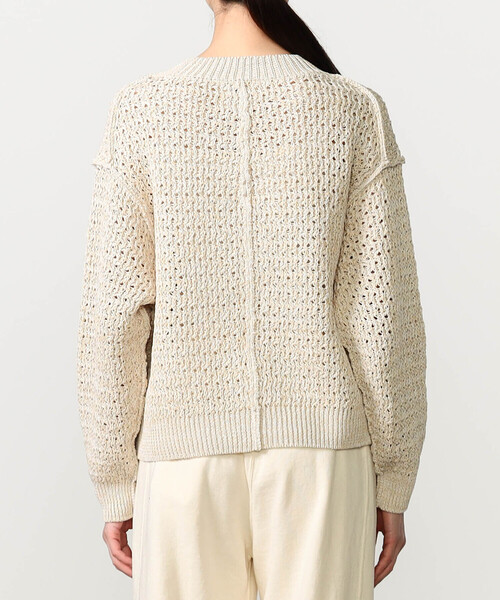 UNFIL（アンフィル）の「UNFIL | ハニーコンボ メッシュニットプルオーバー WOMEN（ニット/セーター・レディース・ブルー系その他5/ホワイト系その他・1）」の10枚目の写真