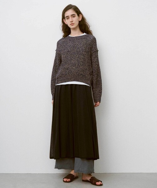 UNFIL（アンフィル）の「UNFIL | ハニーコンボ メッシュニットプルオーバー WOMEN（ニット/セーター・レディース・ブルー系その他5/ホワイト系その他・1）」の12枚目の写真