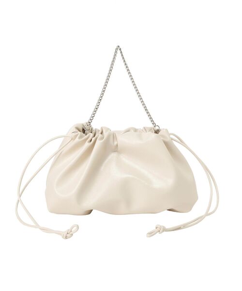 earth music&ecology（アースミュージックアンドエコロジー）の「マルチWAY巾着バッグ（ハンドバッグ・レディース・イエロー/アイボリー/ブラック・FREE）」の13枚目の写真