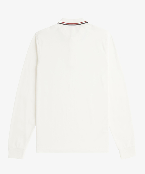 JOURNAL STANDARD（ジャーナルスタンダード）の「FRED PERRY / フレッドペリー M3636 LS TWIN TIPPED FP SHIRT（ポロシャツ・メンズ・ブラック/ネイビー/ホワイト・LARGE/MEDIUM/SMALL）」の6枚目の写真