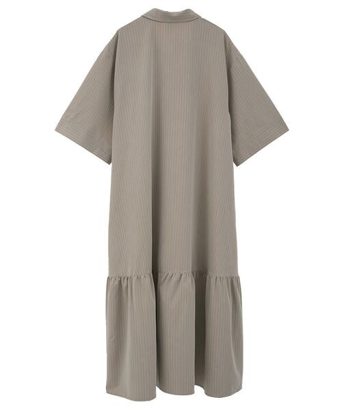 GARAGE OF GOOD CLOTHING(ガレージオブグッドクロージング)の「ストライプアシンメトリー7分袖ワンピース(ワンピース・レディース・ベージュ系その他2・36)」の22枚目の写真