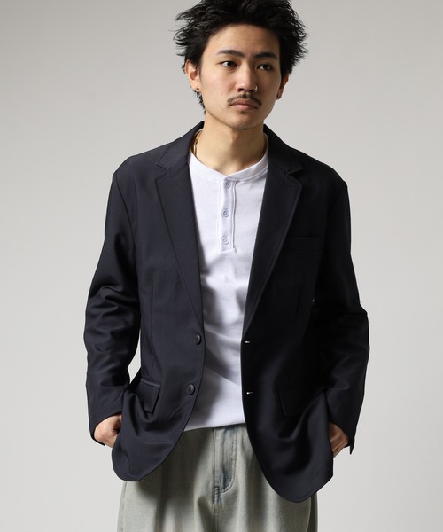 EVOLUTION(エボリューション)の「EVOLUTION シンプルでカジュアルなジャケット(テーラードジャケット・メンズ・チャコール/ネイビー/ブラック・3L/2L/4L/5L/L/M)」の9枚目の写真