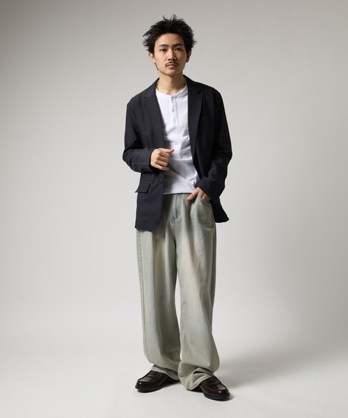 EVOLUTION(エボリューション)の「EVOLUTION シンプルでカジュアルなジャケット(テーラードジャケット・メンズ・チャコール/ネイビー/ブラック・3L/2L/4L/5L/L/M)」の12枚目の写真