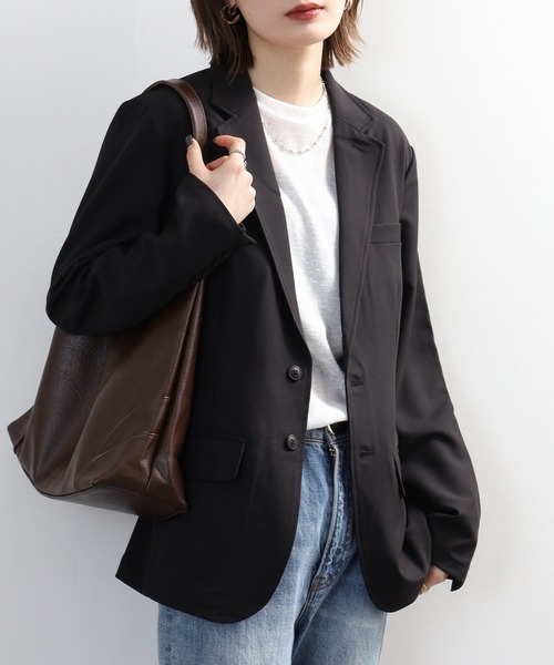 EVOLUTION(エボリューション)の「EVOLUTION シンプルでカジュアルなジャケット(テーラードジャケット・メンズ・チャコール/ネイビー/ブラック・3L/2L/4L/5L/L/M)」の5枚目の写真