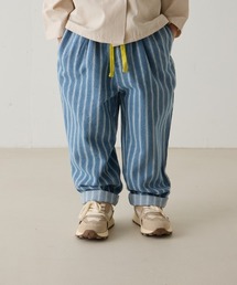 riziere（リジェール）の「ウエスト切り替えストライプデニムパンツ（デニムパンツ）」