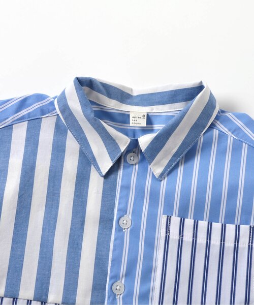 apres les cours（アプレレクール）の「【リンク】ストライプ・チェックシャツ（シャツ/ブラウス・キッズ・チェック/ストライプ・110/100/90/80/130/120）」の19枚目の写真