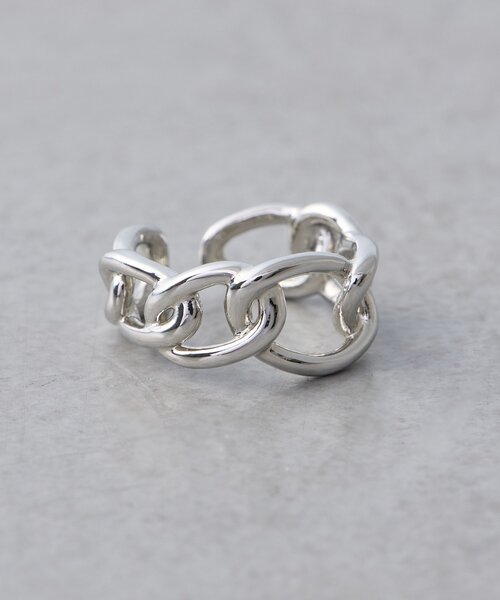 Kastane（カスタネ）の「【fiw.】チェーンリング（リング・レディース・シルバー・FREE）」の3枚目の写真