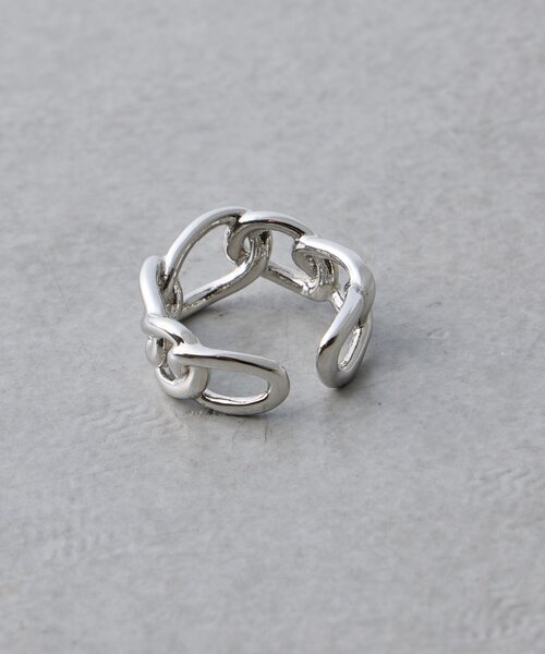 Kastane（カスタネ）の「【fiw.】チェーンリング（リング・レディース・シルバー・FREE）」の5枚目の写真